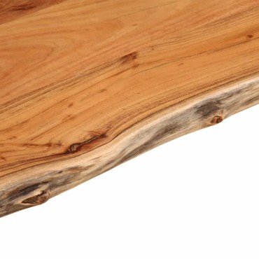 vidaXL Επιφάνεια Τραπεζιού Τετράγωνη 60x60x2,5cm Μασίφ Ξύλο Ακακίας 1 τεμ.