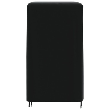 vidaXL Κάλυμμα Ραφιού Καυσόξυλων Μαύρο 122x61x106cm 420D Υφ. Oxford 1 τεμ.