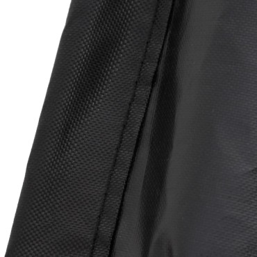 vidaXL Κάλυμμα Ραφιού Καυσόξυλων Μαύρο 122x61x106cm 420D Υφ. Oxford 1 τεμ.