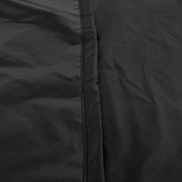 vidaXL Κάλυμμα Ραφιού Καυσόξυλων Μαύρο 122x61x106cm 420D Υφ. Oxford 1 τεμ.