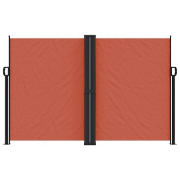 vidaXL Σκίαστρο Πλαϊνό Συρόμενο Τερακότα 160 x 600 εκ.
