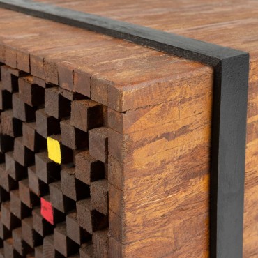 vidaXL Τραπεζάκι Βοηθητικό 60x60x38cm από Ξύλο Teak 1 τεμ.