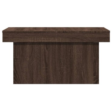 vidaXL Τραπεζάκι Σαλονιού Καφέ Δρυς 100x55x40cm Επεξεργασμένο Ξύλο 1 τεμ.