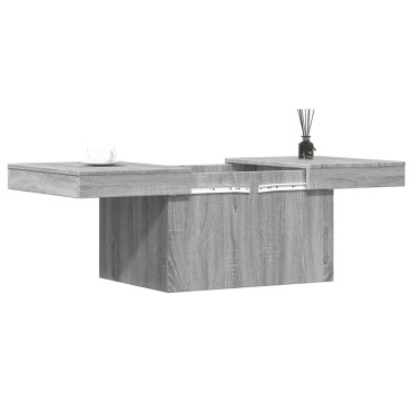 vidaXL Τραπεζάκι Σαλονιού Γκρι Sonoma 100x55x40cm Επεξεργ. Ξύλο 1 τεμ.