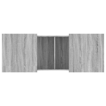 vidaXL Τραπεζάκι Σαλονιού Γκρι Sonoma 100x55x40cm Επεξεργ. Ξύλο 1 τεμ.
