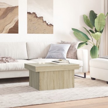 vidaXL Τραπεζάκι Σαλονιού Sonoma Δρυς 100x55x40cm Επεξεργασμένο Ξύλο 1 τεμ.