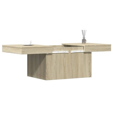 vidaXL Τραπεζάκι Σαλονιού Sonoma Δρυς 100x55x40cm Επεξεργασμένο Ξύλο 1 τεμ.