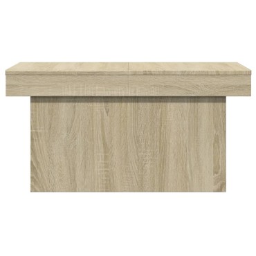vidaXL Τραπεζάκι Σαλονιού Sonoma Δρυς 100x55x40cm Επεξεργασμένο Ξύλο 1 τεμ.