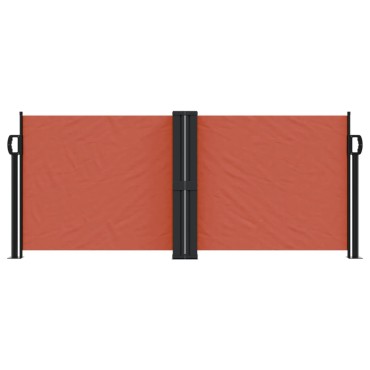 vidaXL Σκίαστρο Πλαϊνό Συρόμενο Τερακότα 100 x 600 εκ.