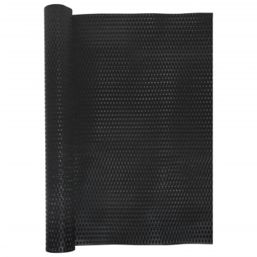 vidaXL Διαχωριστικό Βεράντας Μαύρο 300x80cm από Συνθετικό Ρατάν
