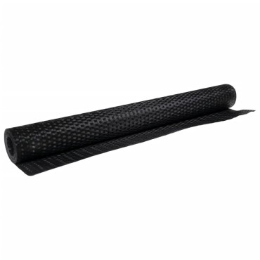 vidaXL Διαχωριστικό Βεράντας Μαύρο 600x80cm από Συνθετικό Ρατάν