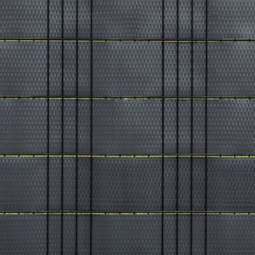vidaXL Διαχωριστικό Βεράντας 5 τεμ. Ανθρακί 255x19cm Συνθ. Ρατάν