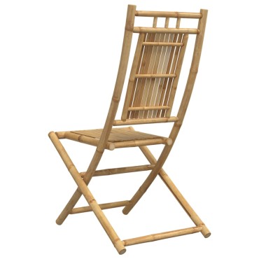 vidaXL Καρέκλες Κήπου Πτυσσόμενες 2 τεμ. 46x66x99cm από Μπαμπού