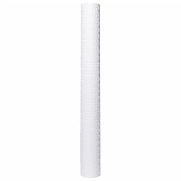 vidaXL Διαχωριστικό Βεράντας Λευκό 500x80cm από Συνθετικό Ρατάν