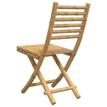 vidaXL Καρέκλες Κήπου Πτυσσόμενες 2 τεμ. 43x54x88cm από Μπαμπού