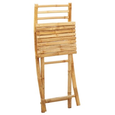 vidaXL Καρέκλες Κήπου Πτυσσόμενες 2 τεμ. 43x54x88cm από Μπαμπού