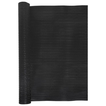 vidaXL Διαχωριστικό Βεράντας Μαύρο 1000x80cm από Συνθετικό Ρατάν