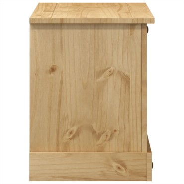 vidaXL Έπιπλο Τηλεόρασης Corona 100x40x52cm από Μασίφ Ξύλο Πεύκου