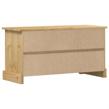 vidaXL Έπιπλο Τηλεόρασης Corona 100x40x52cm από Μασίφ Ξύλο Πεύκου