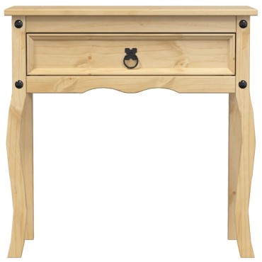 vidaXL Τραπέζι Κονσόλα Corona 73x35x73cm από Μασίφ Ξύλο Πεύκου 1 τεμ.