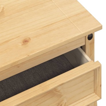 vidaXL Τραπέζι Κονσόλα Corona 73x35x73cm από Μασίφ Ξύλο Πεύκου 1 τεμ.