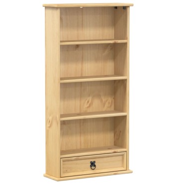 vidaXL Έπιπλο για CD Corona 52x17,5x103cm από Μασίφ Ξύλο Πεύκου
