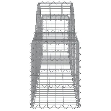 vidaXL Συρματοκιβώτια Τοξωτά 20 τεμ. 200x30x40/60 εκ. Γαλβαν. Ατσάλι