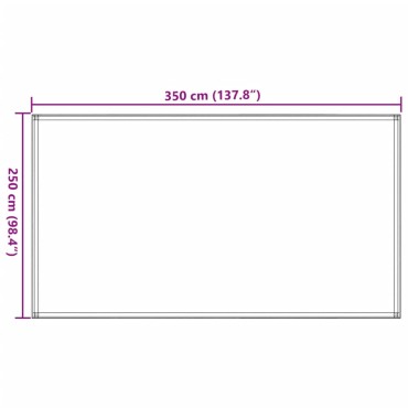 vidaXL Χαλί Σκηνής Μπεζ 250 x 350 εκ.