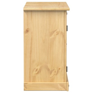 vidaXL Ντουλάπι Μπάνιου Corona 73x33x60cm από Μασίφ Ξύλο Πεύκου 1 τεμ.
