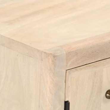 vidaXL Τραπεζάκι Σαλονιού 90x45x40cm από Μασίφ Ξύλο Μάνγκο 1 τεμ.