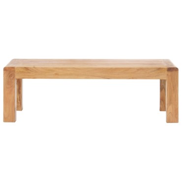 vidaXL Τραπεζάκι Σαλονιού 110x60x35cm Μασίφ Ακακία Μελί Φινίρισμα 1 τεμ.