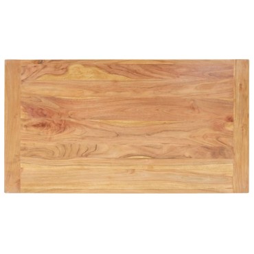 vidaXL Τραπεζάκι Σαλονιού 110x60x35cm Μασίφ Ακακία Μελί Φινίρισμα 1 τεμ.