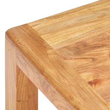 vidaXL Τραπεζάκι Σαλονιού 110x60x35cm Μασίφ Ακακία Μελί Φινίρισμα 1 τεμ.