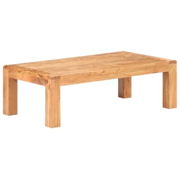 vidaXL Τραπεζάκι Σαλονιού 110x60x35cm Μασίφ Ακακία Μελί Φινίρισμα 1 τεμ.