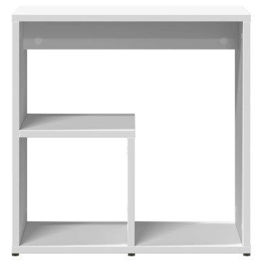 vidaXL Τραπέζια Βοηθητικά 2 τεμ. Λευκά 50x30x50cm Επεξεργασμένο Ξύλο