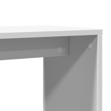 vidaXL Τραπέζια Βοηθητικά 2 τεμ. Λευκά 50x30x50cm Επεξεργασμένο Ξύλο