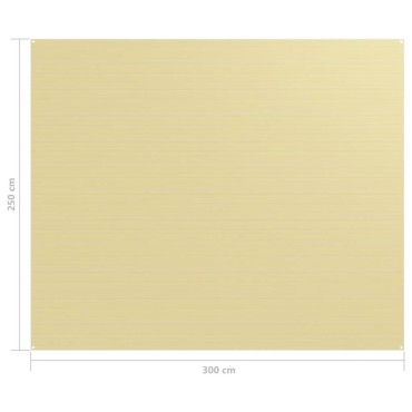 vidaXL Χαλί Σκηνής Μπεζ 250 x 300 εκ.