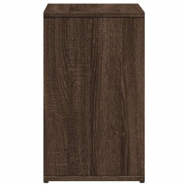 vidaXL Βοηθητικό Τραπέζι Καφέ Δρυς 50x30x50cm Επεξεργασμένο Ξύλο 1 τεμ.