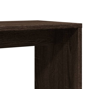 vidaXL Βοηθητικό Τραπέζι Καφέ Δρυς 50x30x50cm Επεξεργασμένο Ξύλο 1 τεμ.