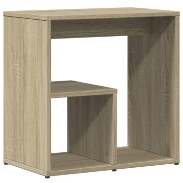 vidaXL Τραπέζι Βοηθητικό Sonoma Δρυς 50x30x50cm Επεξ. Ξύλο 1 τεμ.