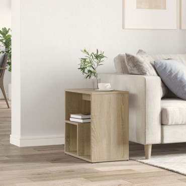 vidaXL Τραπέζι Βοηθητικό Sonoma Δρυς 50x30x50cm Επεξ. Ξύλο 1 τεμ.