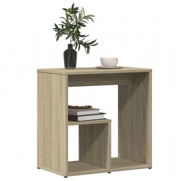 vidaXL Τραπέζι Βοηθητικό Sonoma Δρυς 50x30x50cm Επεξ. Ξύλο 1 τεμ.