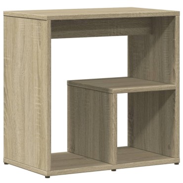 vidaXL Τραπέζι Βοηθητικό Sonoma Δρυς 50x30x50cm Επεξ. Ξύλο 1 τεμ.