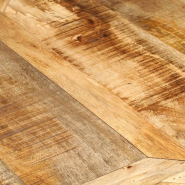 vidaXL Τραπεζαρία 150x76cm από Μασίφ Ακατέργαστο Ξύλο Μάνγκο 1 τεμ.