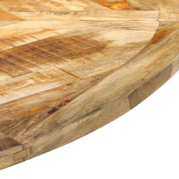 vidaXL Τραπεζαρία 150x76cm από Μασίφ Ακατέργαστο Ξύλο Μάνγκο 1 τεμ.