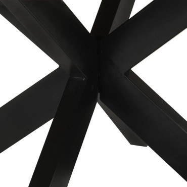 vidaXL Τραπεζαρία 150x76cm από Μασίφ Ακατέργαστο Ξύλο Μάνγκο 1 τεμ.