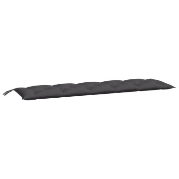 vidaXL Μαξιλάρι Πάγκου Κήπου Ανθρακί 180x50x7cm Ύφασμα Oxford