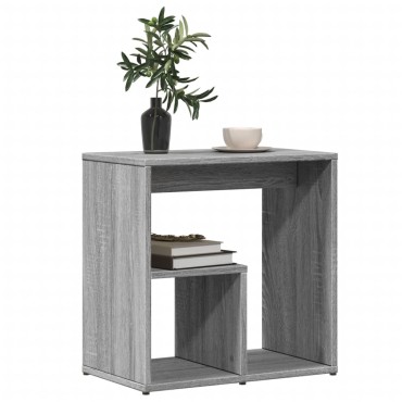 vidaXL Βοηθητικά Τραπέζια 2 τεμ. Γκρι Sonoma 50x30x50cm Επεξ. Ξύλο