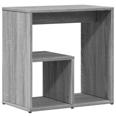 vidaXL Βοηθητικά Τραπέζια 2 τεμ. Γκρι Sonoma 50x30x50cm Επεξ. Ξύλο