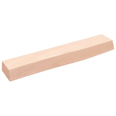 vidaXL Ράφι Τοίχου 60x10x6cm από Ακατέργαστο Μασίφ Ξύλο Δρυός 1 τεμ.